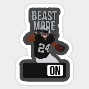 Marshawn Lynch - Beast Mode Sticker